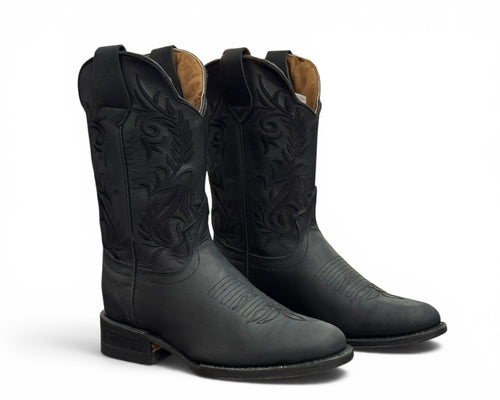 BOTA LR BOOTS CORTA NEGRO DAMA