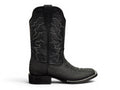 BOTA LR BOOTS GRABADA VÍBORA DE PITÓN NEGRO CABALLERO