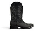 BOTA LR BOOTS GRABADA VÍBORA DE PITÓN NEGRO CABALLERO