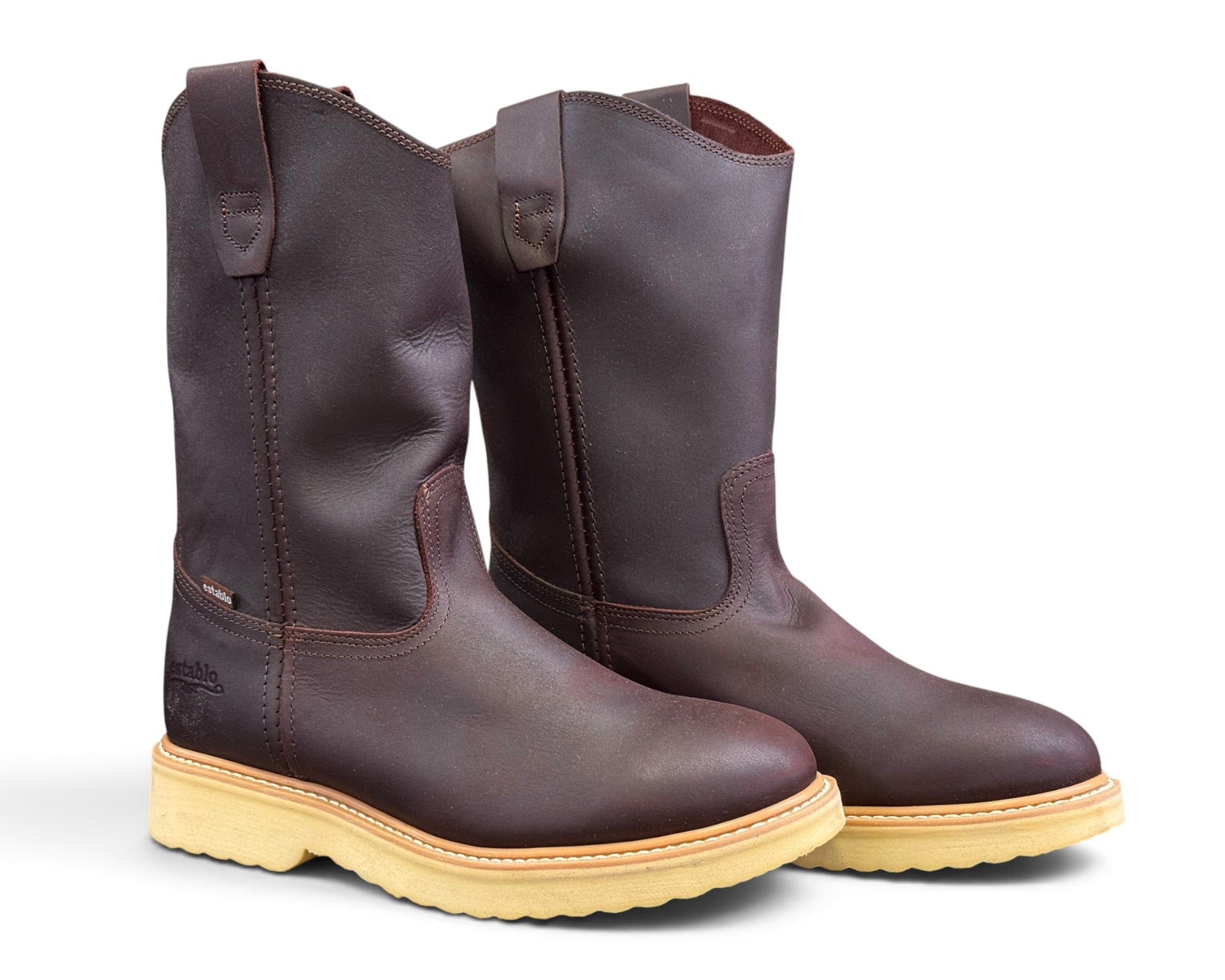 BOTA ESTABLO 507 SHEDRON SUELA BLANCA CABALLERO