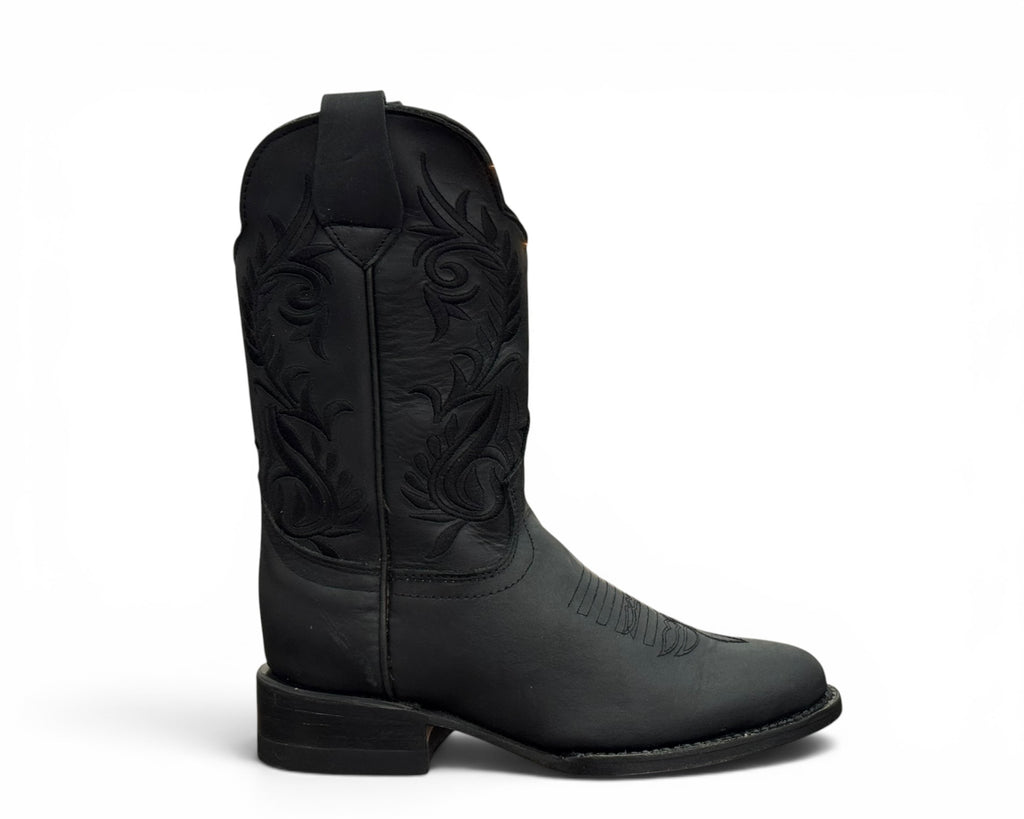 BOTA LR BOOTS CORTA NEGRO DAMA