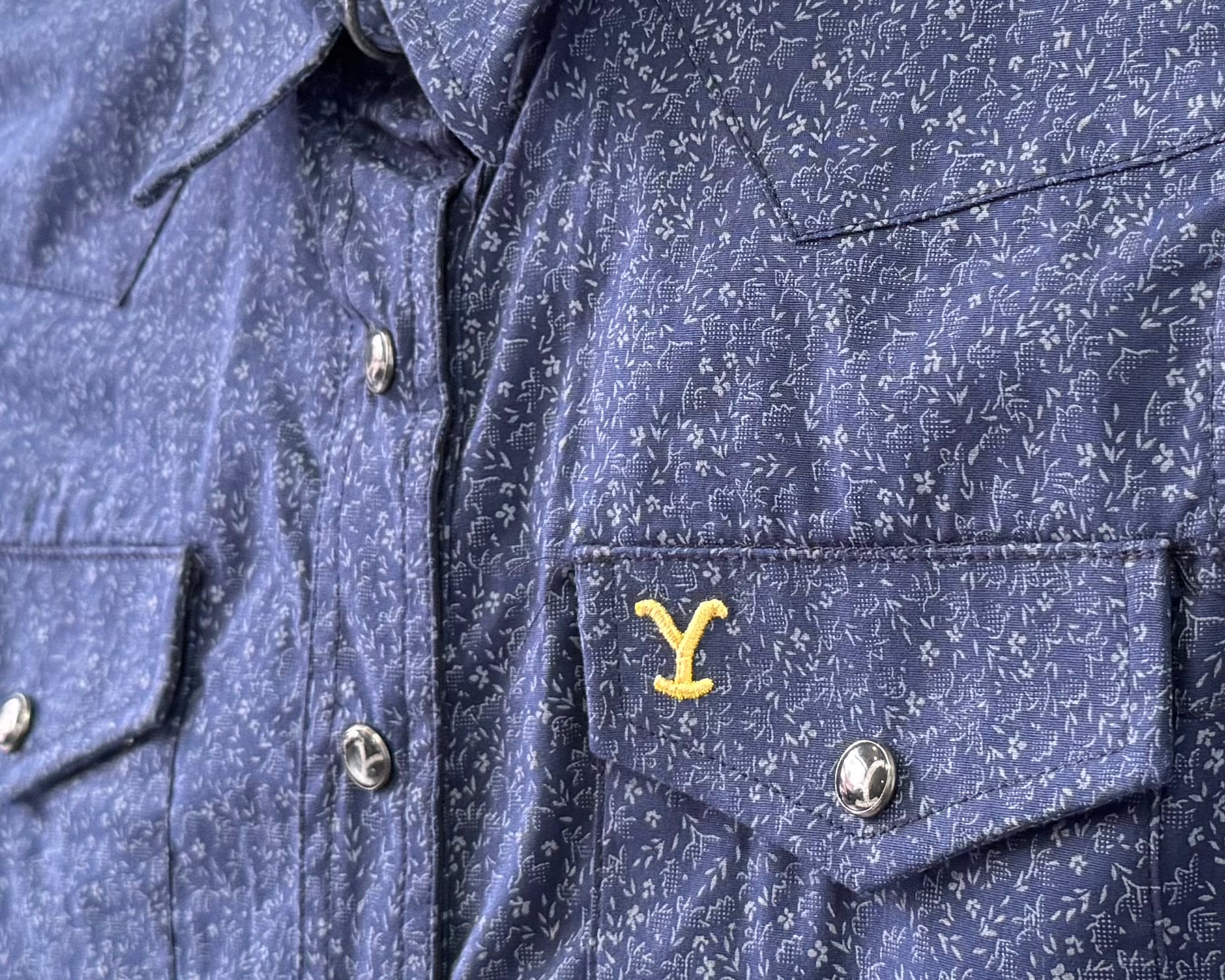 CAMISA YELLOWSTONE MARINO