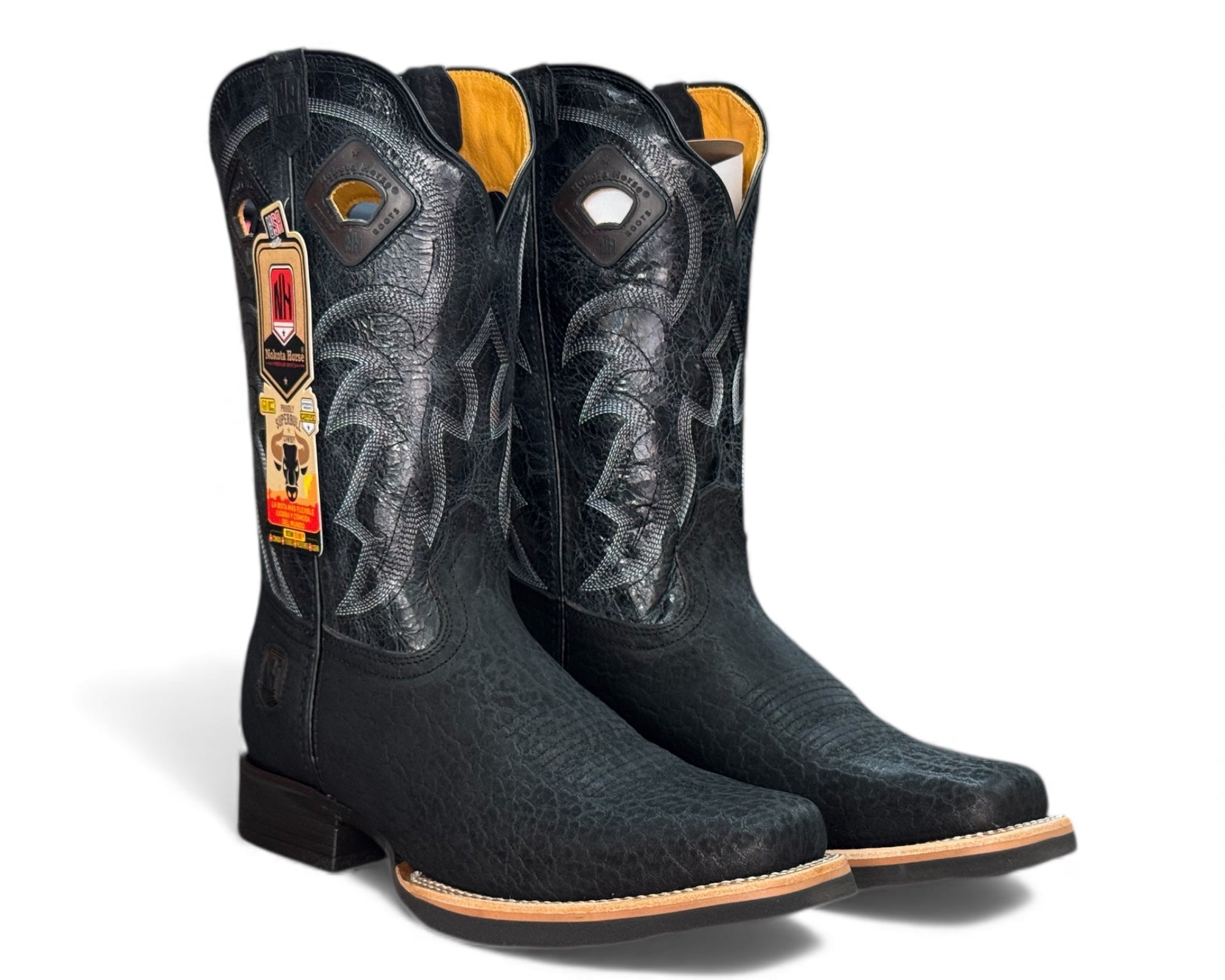 Nokota Horse Cuello de Toro Negro H10 Caballero