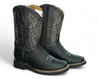 BOTA LEGADO NIÑO CRAZY NEGRA