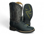 BOTA LEGADO NIÑO CRAZY NEGRA