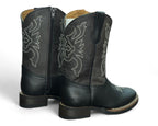 BOTA LEGADO NIÑO CRAZY NEGRA