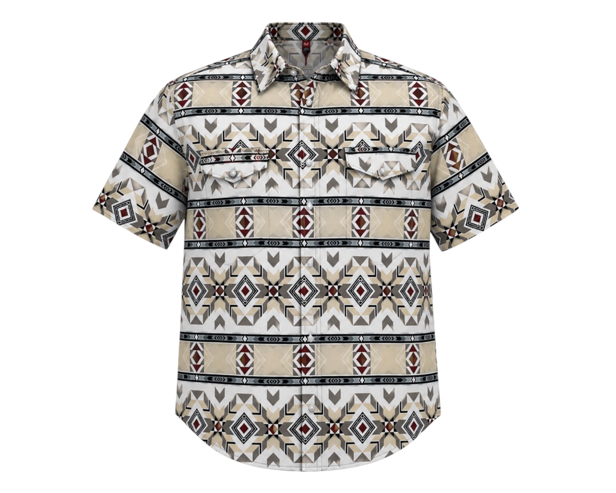 CAMISA MCALLEN CORAL AZTECA
