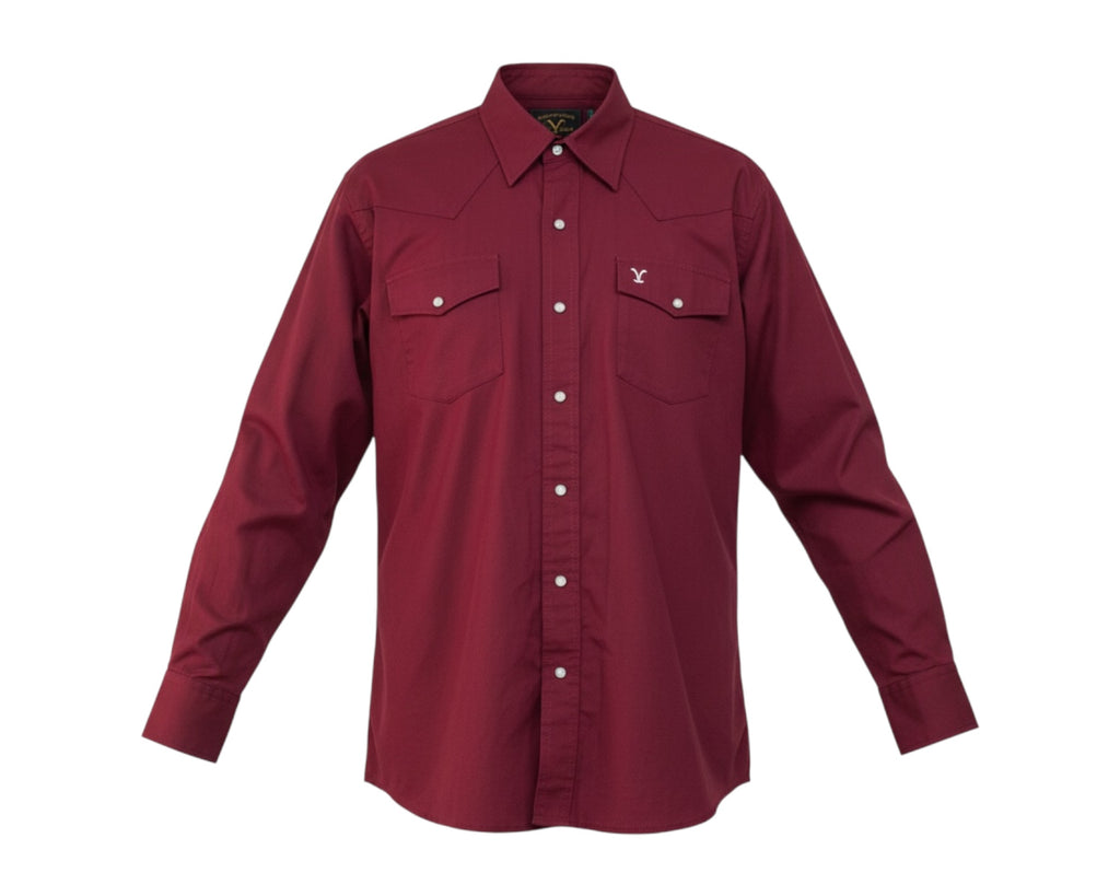 CAMISA YELLOWSTONE TINTO CABALLERO