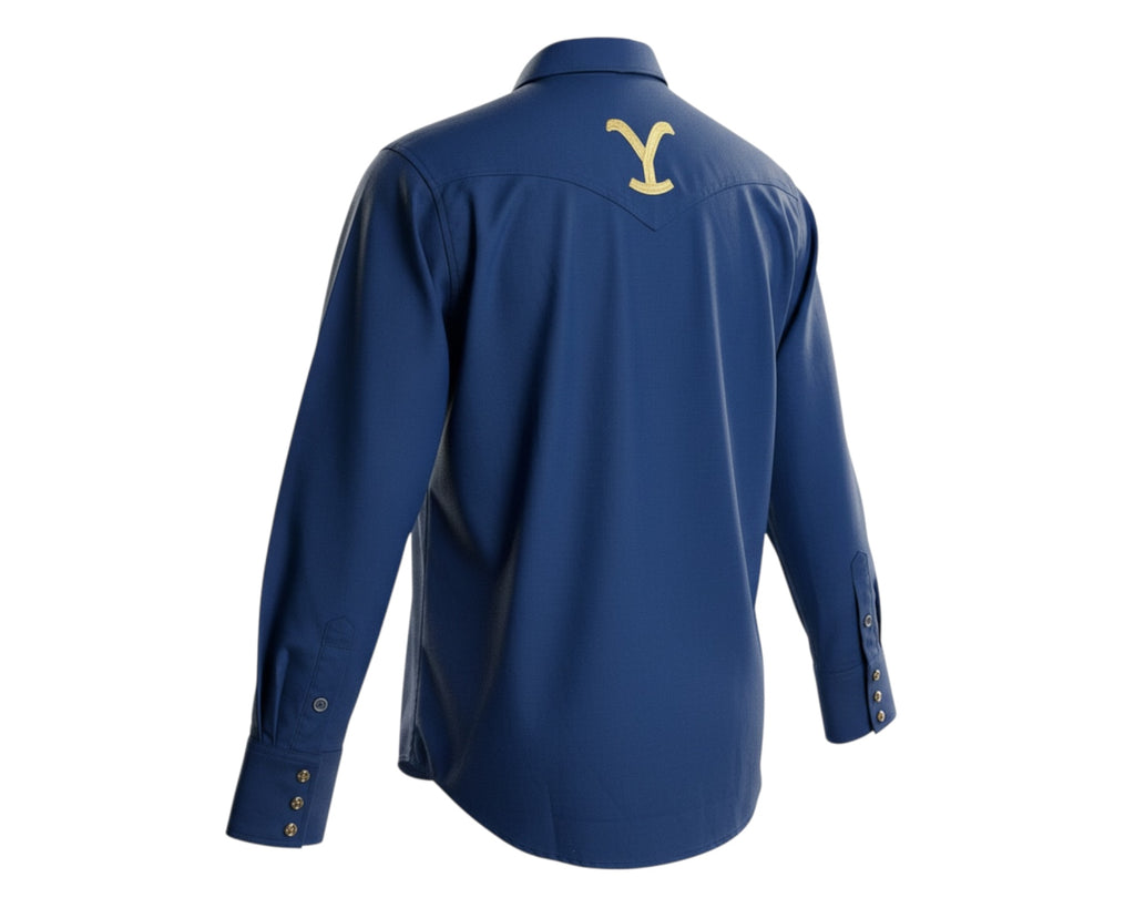 CAMISA YELLOWSTONE MARINO CABALLERO