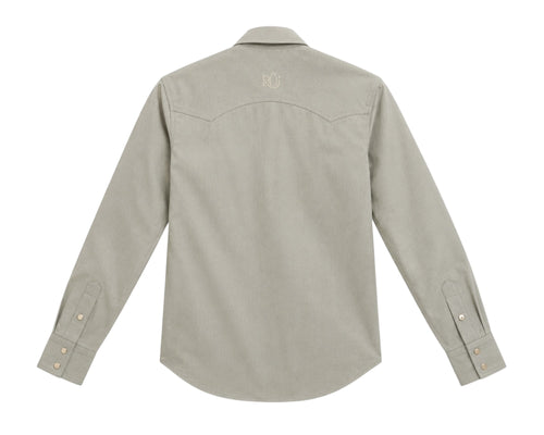 CAMISA RANCHO CERO UNO WATERPROOF BEIGE CABALLERO