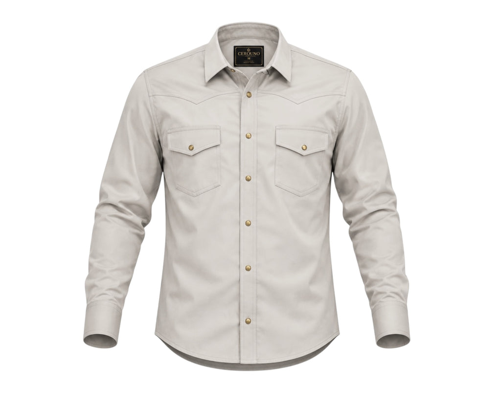 CAMISA RANCHO CERO UNO WATERPROOF CRISTAL CABALLERO