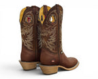 BOTA PARRAL TACÓN CUBANO CABALLERO