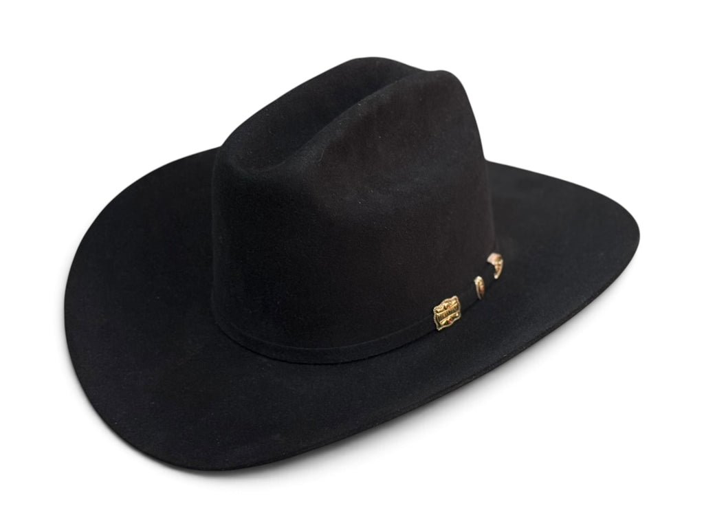 TEXANA TOMBSTONE PELO DE CASTOR NEGRO