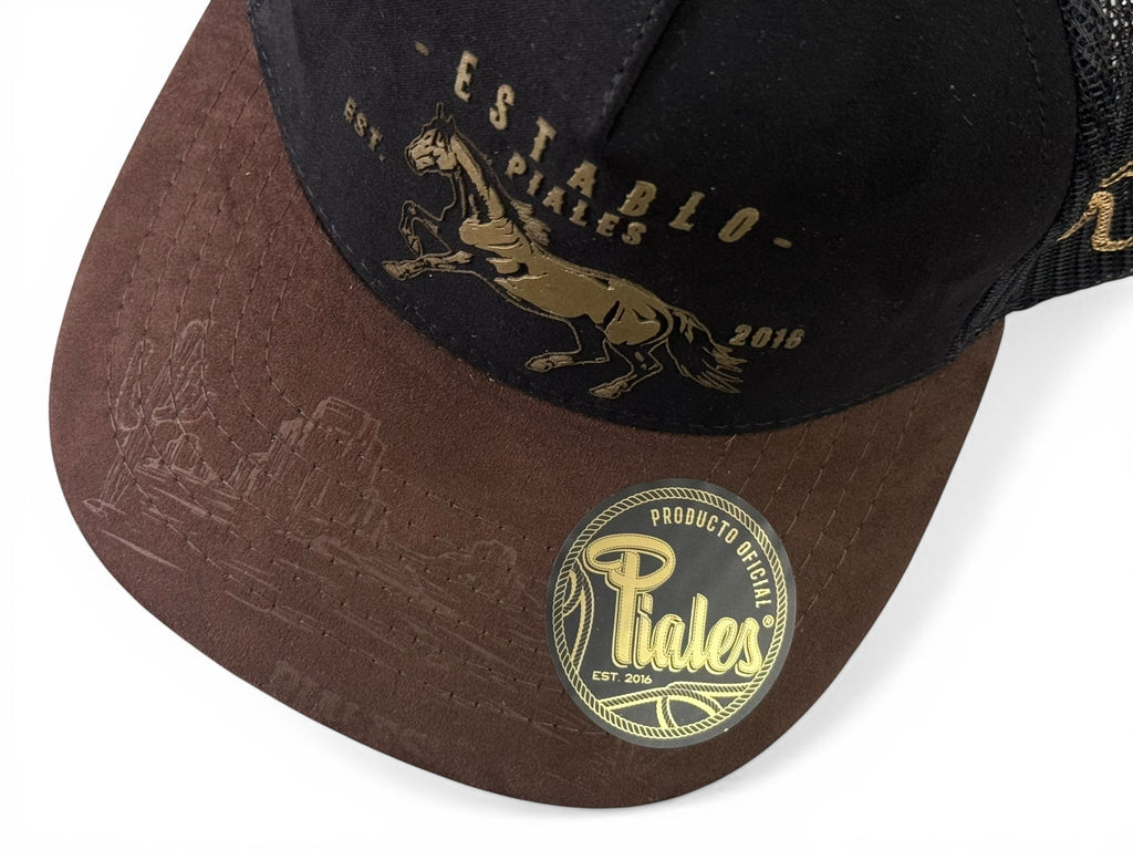GORRA PIALES ESTABL II NEGRO
